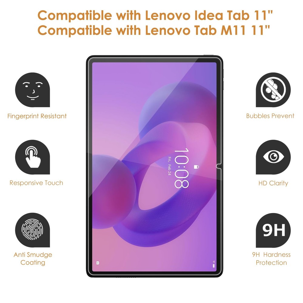 Hianjoo [2-Pack Screen Protector Compatible with Lenovo Idea Tab 2025/ Tab...