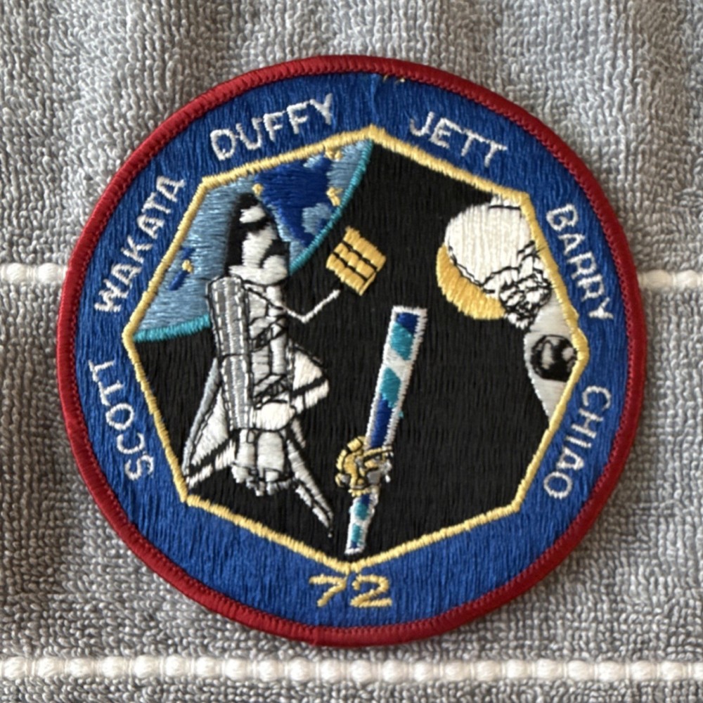 Vintage STS-72 Space Shuttle Mission Patch
