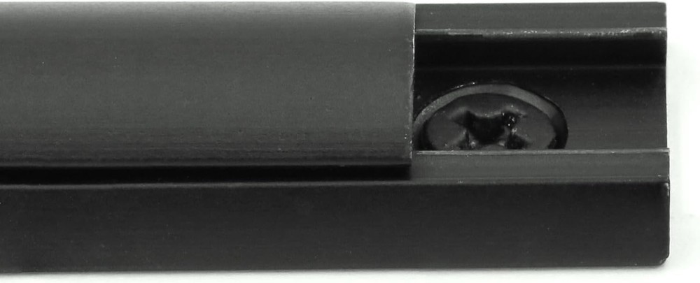 Prime-Line U 11448 Surface Bolt 4 Inch - Solid Brass, Matte Black Finish