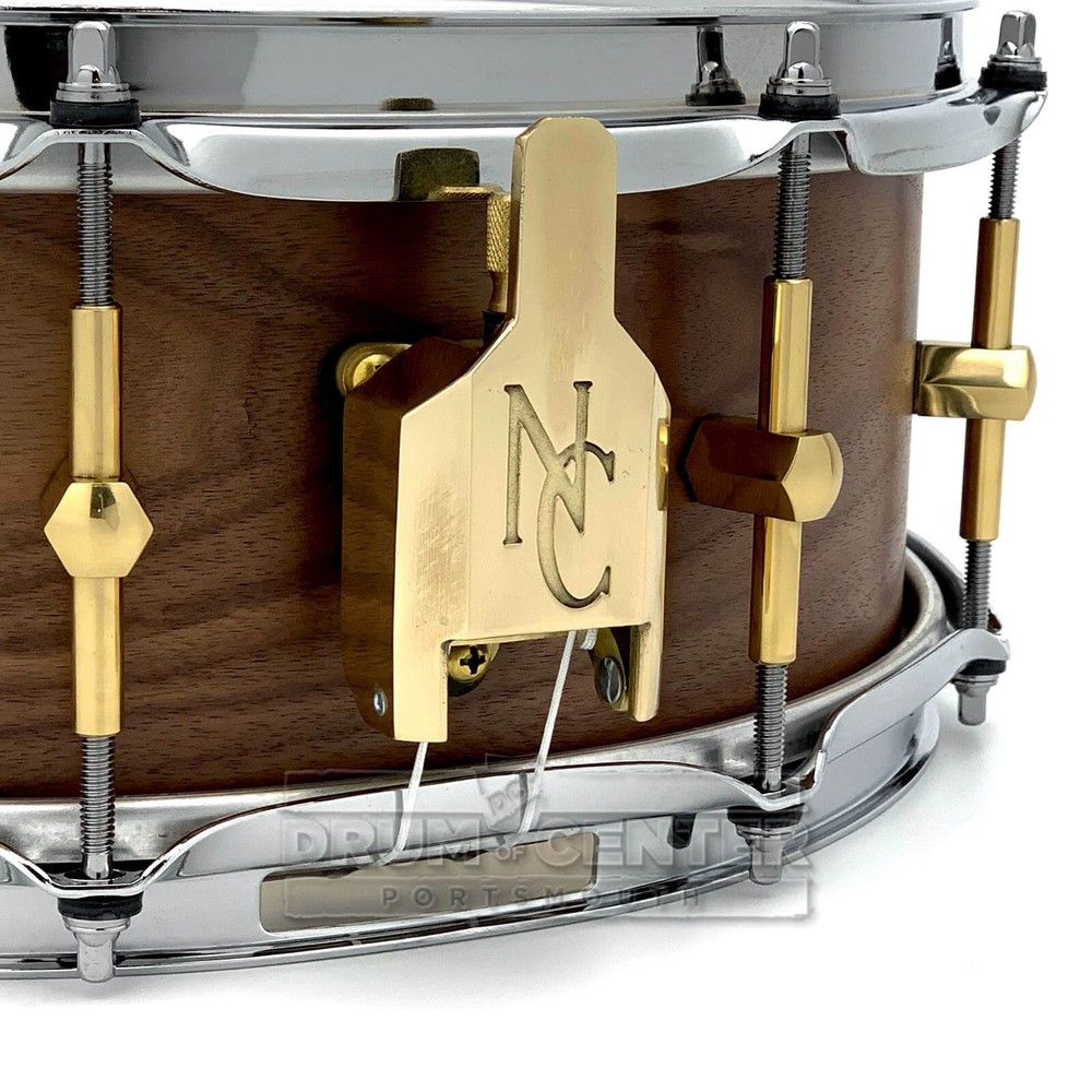Noble & Cooley Solid Shell Classic Walnut Snare Drum 14x5 Natural Oil
