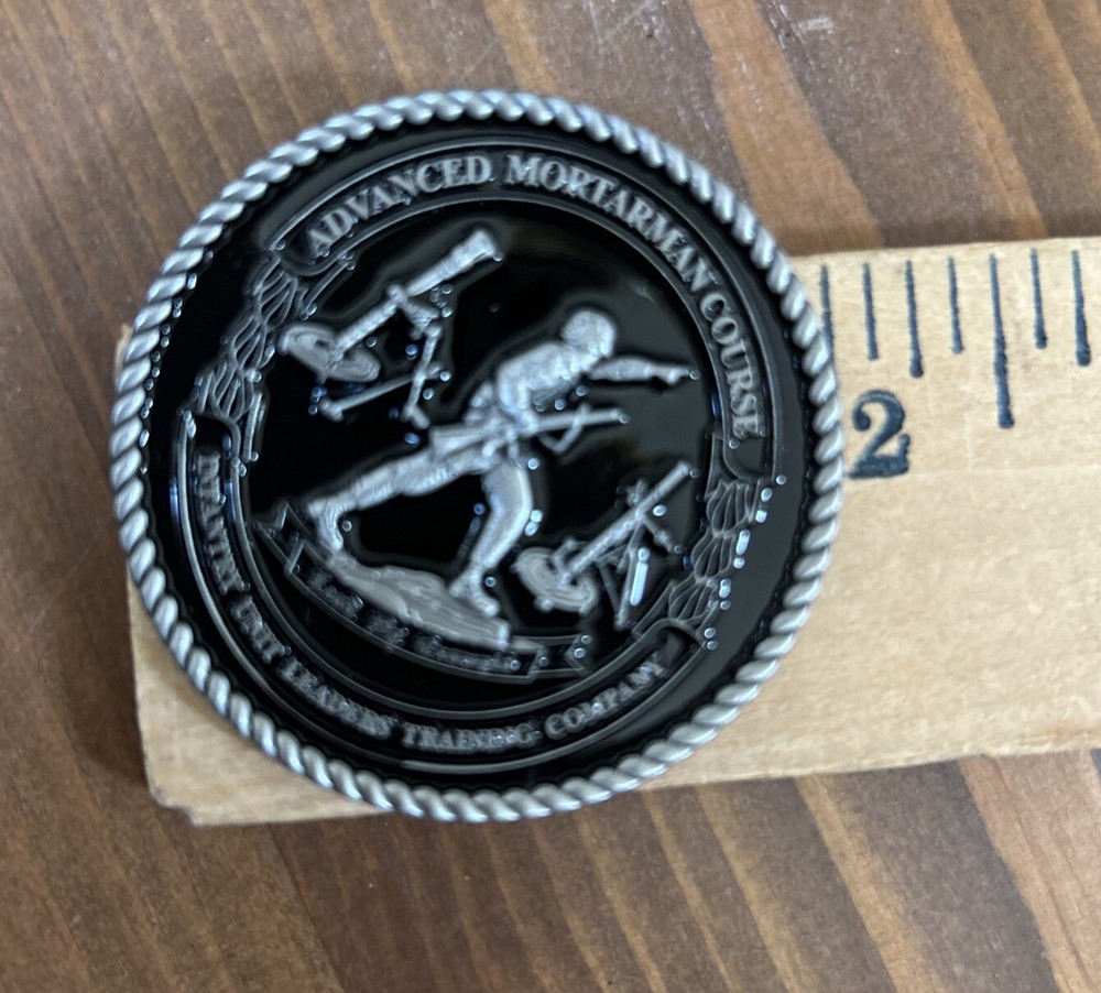 Advanced Mortarman Course Coin