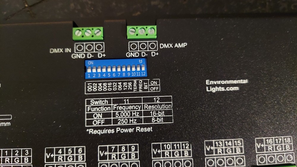 dmx decoder-stuido 24 Channel