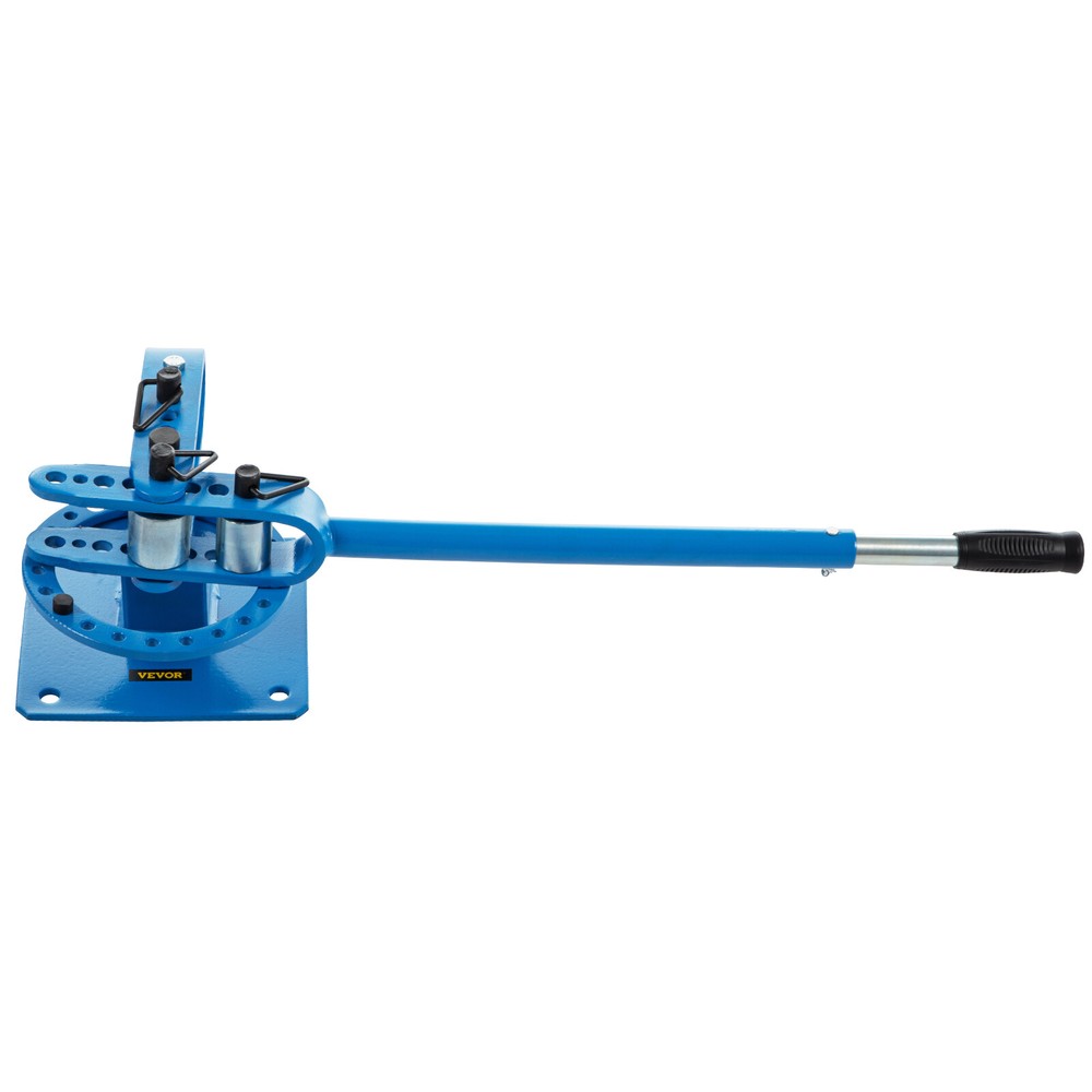 Manual Bench Bender 7 Dies 1"-3" Pipe Bender Telescoping Mountable Metal