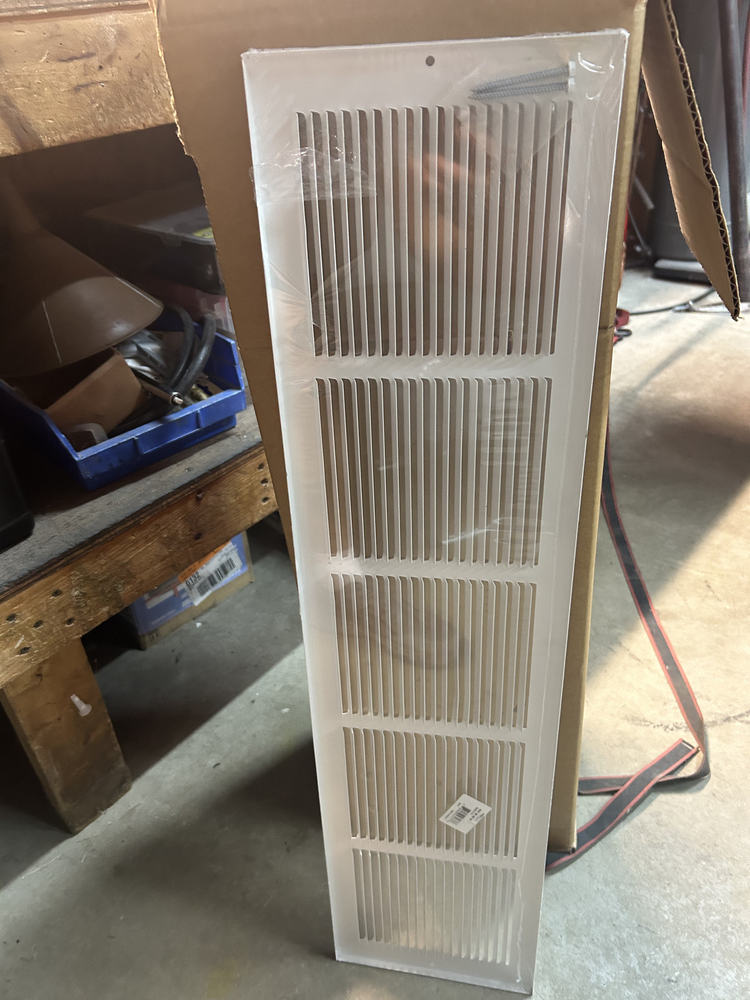 Hart & Cooley 650 Series Return Air Grille 30x6" White (8pcs)