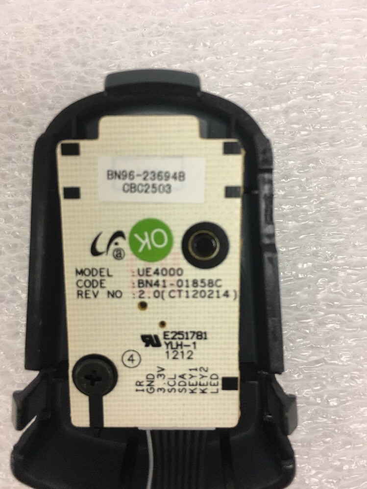 Samsung BN96-23694B P-Jog Switch & IR Sensor