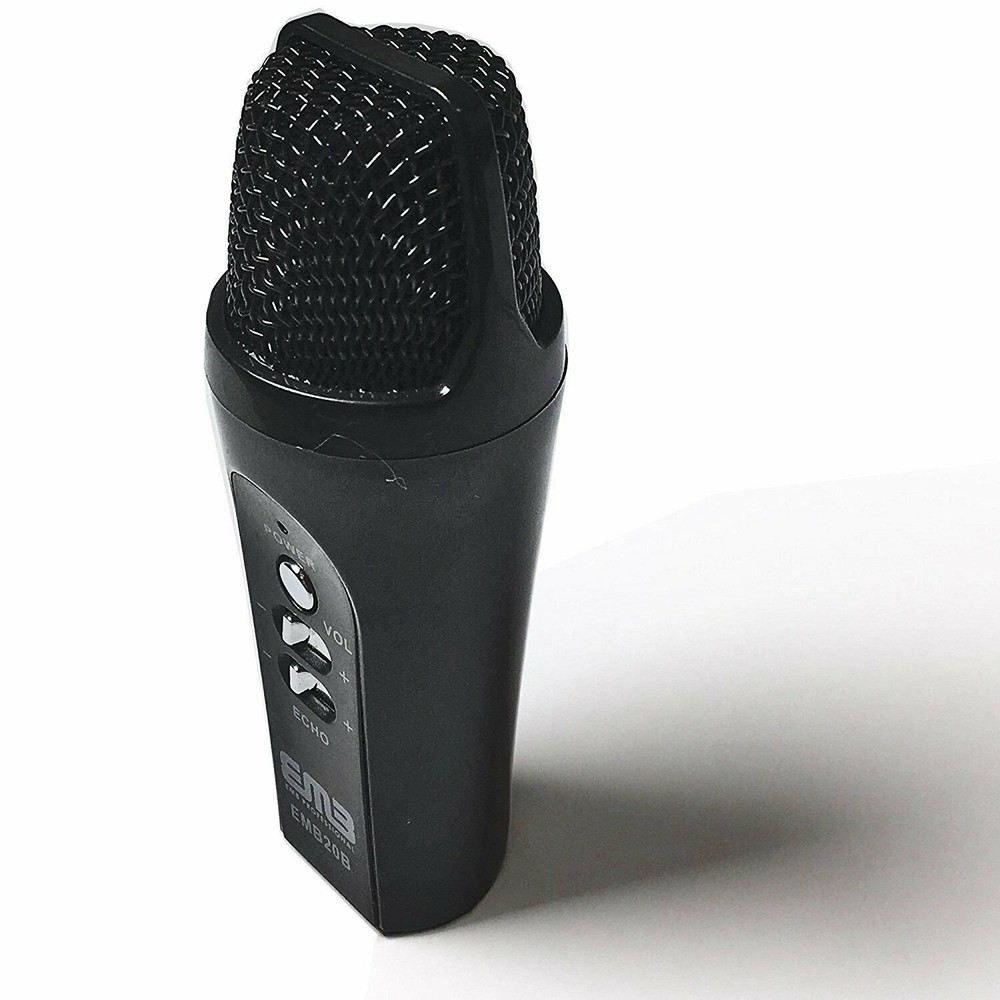 EMB EMB20B Wired Multi-function Condenser Microphone Iphone/iPad/Android BLACK