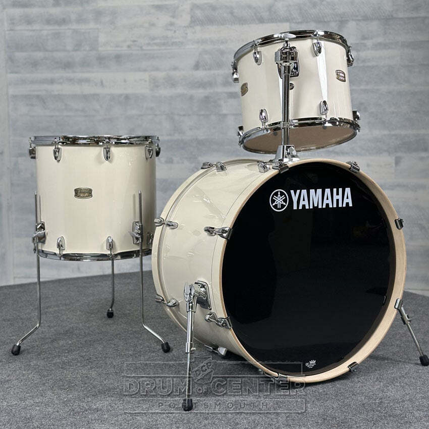 Yamaha Stage Custom Birch 3pc Drum Set 24/14/16 Classic White