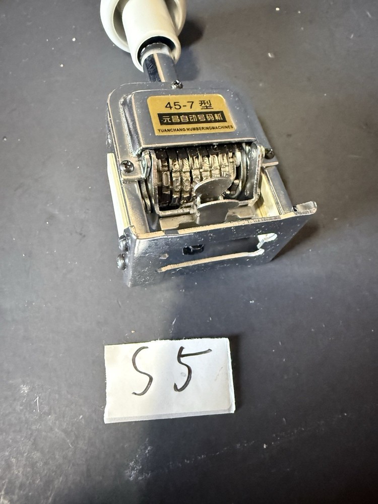Automatic Numbering Machine 45-7