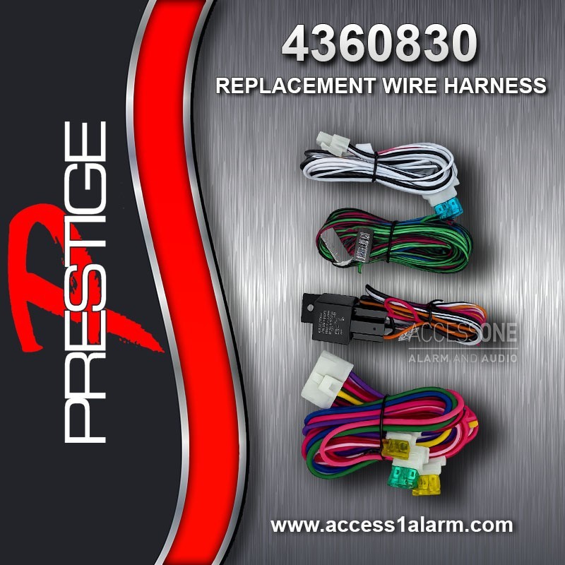 Prestige 4360830 Replacement Wire Harness For APS997Z  APS787Z  APSSECRS