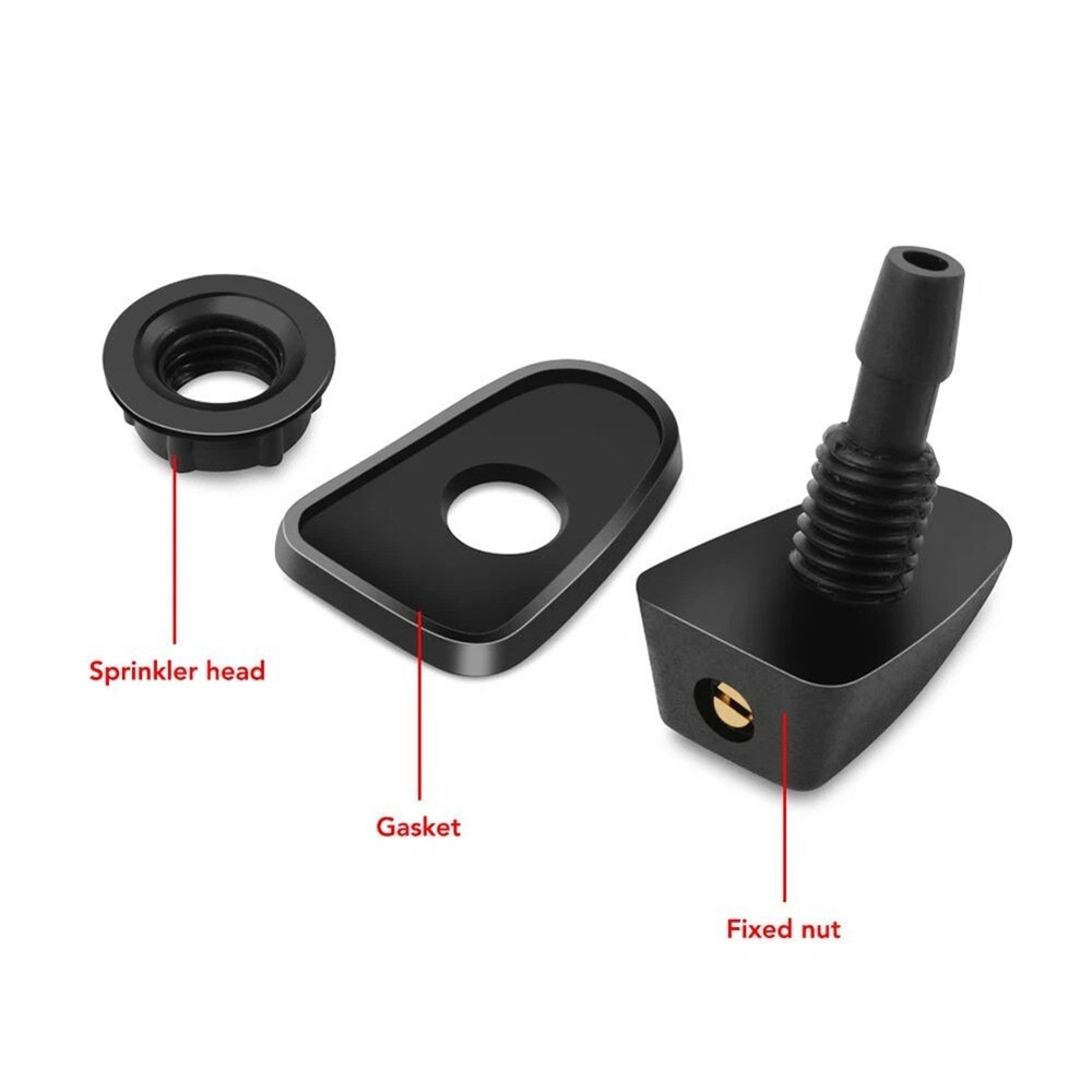 2PCS car windshield cleaning nozzle kit for enhanced visibility on the road