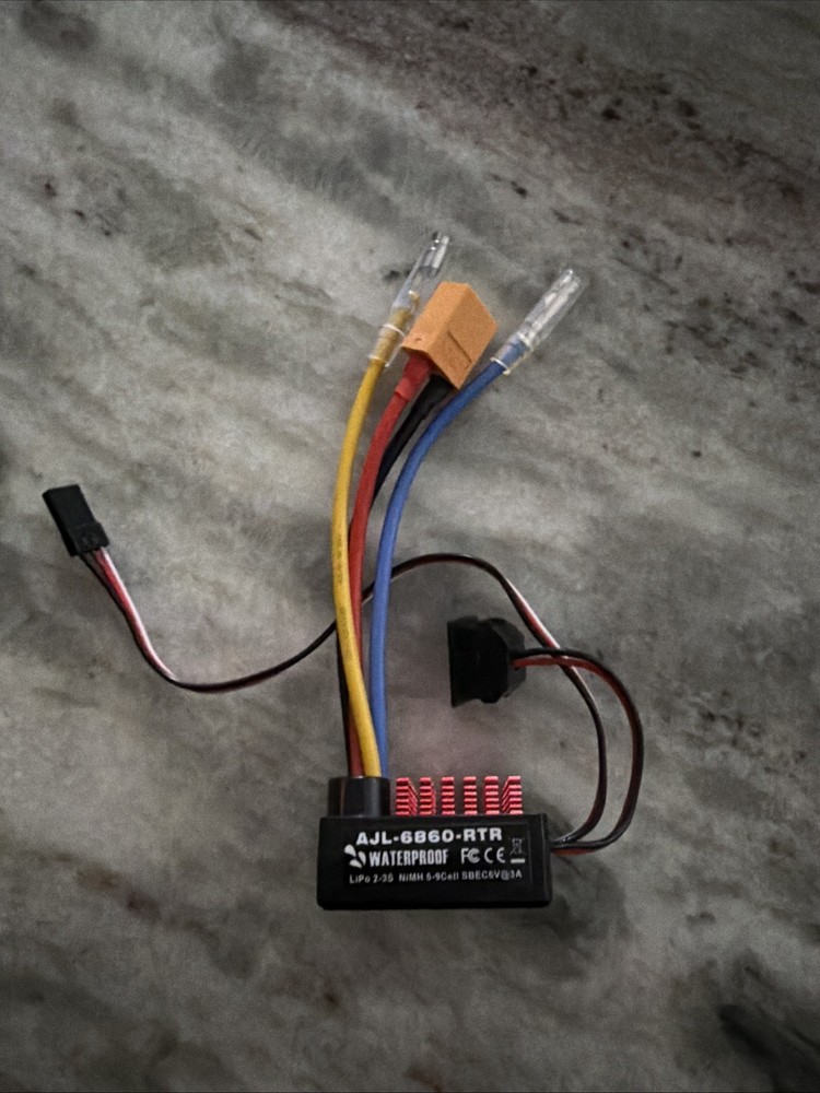 RC Car Brushed ESC 3 Modes 60A  AJL 6860 RTR Electronic Speed Controller