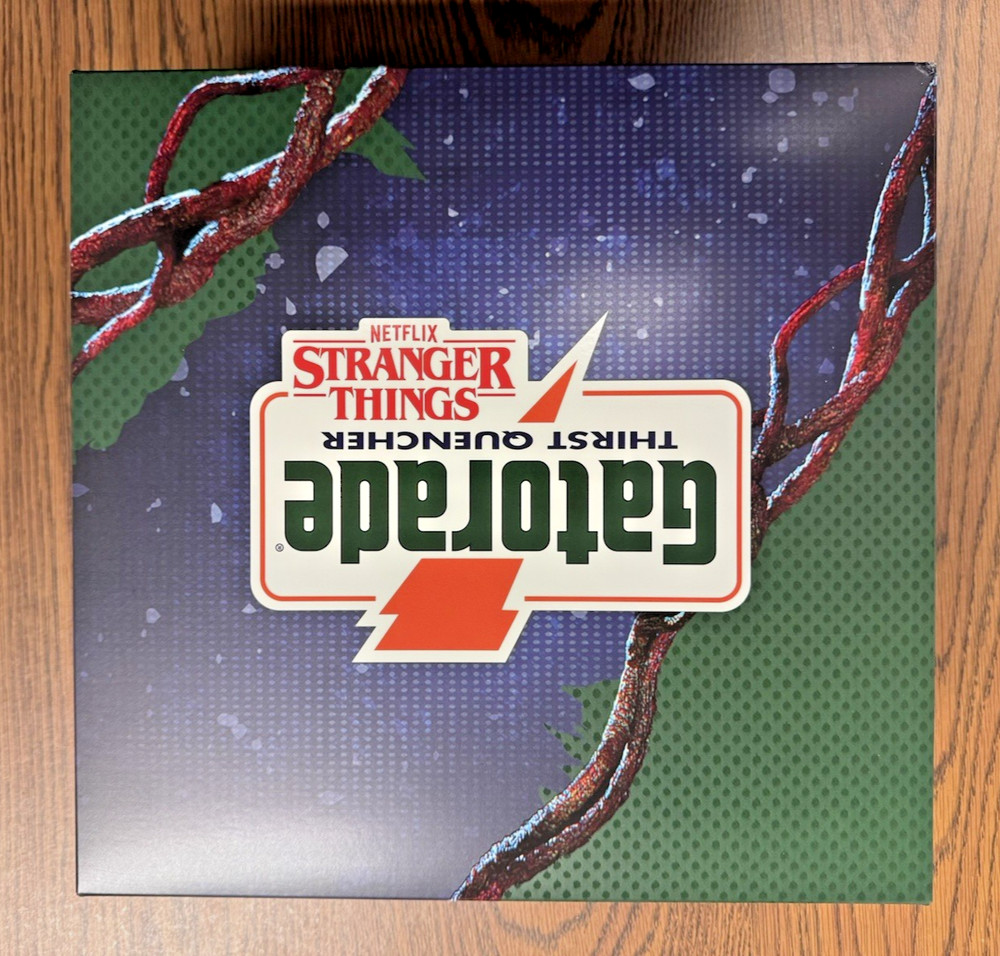 Gatorade x Stranger Things Upside Down Capsule! Large Jacket! New, IN Hand!