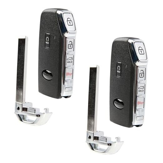2X Key Fob Remote Replacement 5-Button Smart for 2021-2022 Kia K5 Two