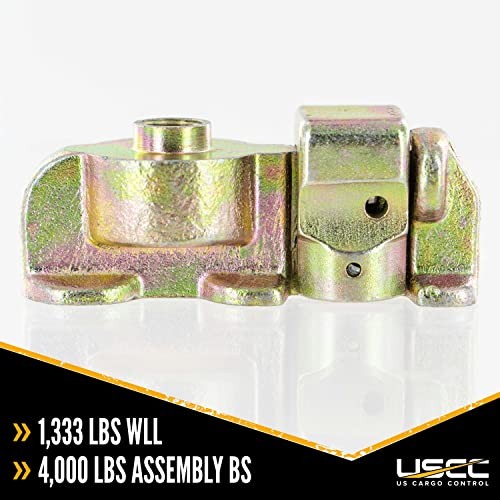 L Track Double Stud Fitting with Bolt Thread, Use with L Track Rails in Your
