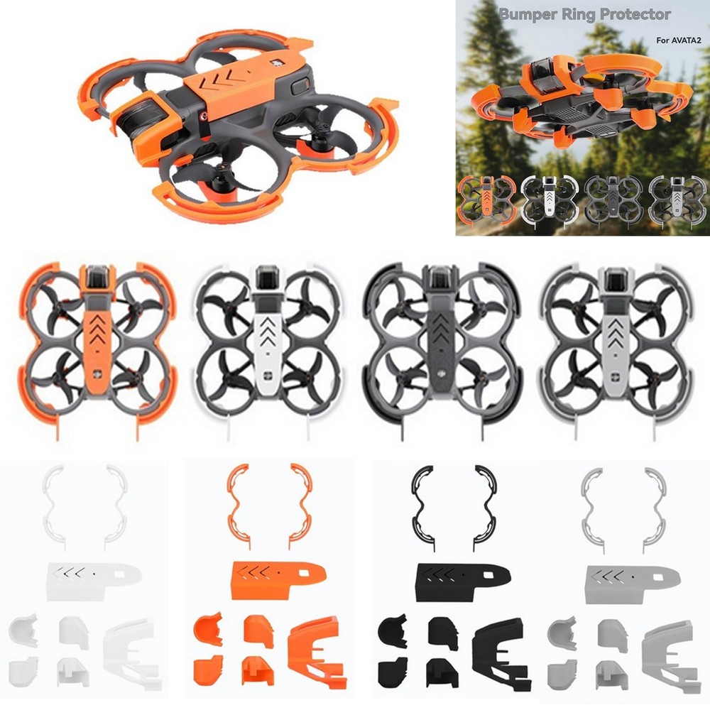 Protective Guard For DJI Avata 2 Drone Lens Bumper Protective Ring Bumper Set