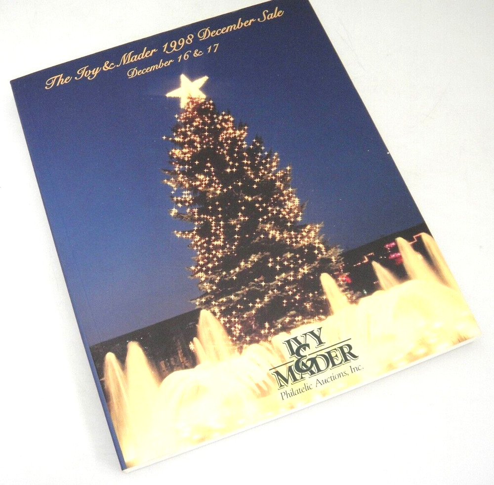 Ivy Mader Stamp Auction Catalog December 1998 US and Foreign