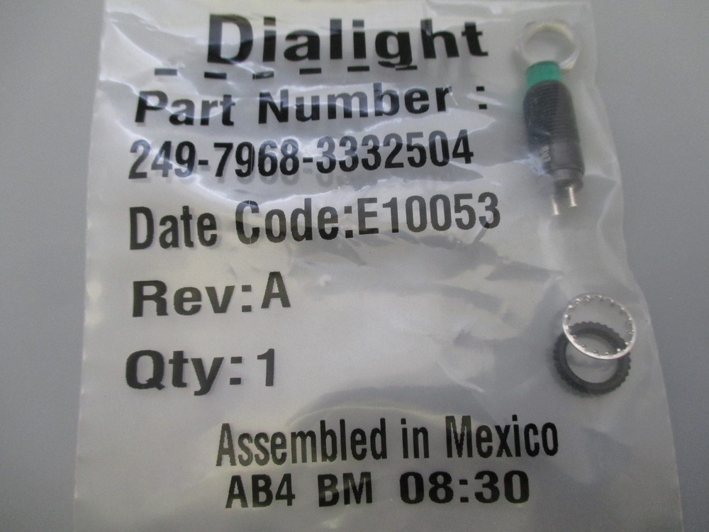 Dialight 249-7968-3332504 LED Panel Mount Indicator