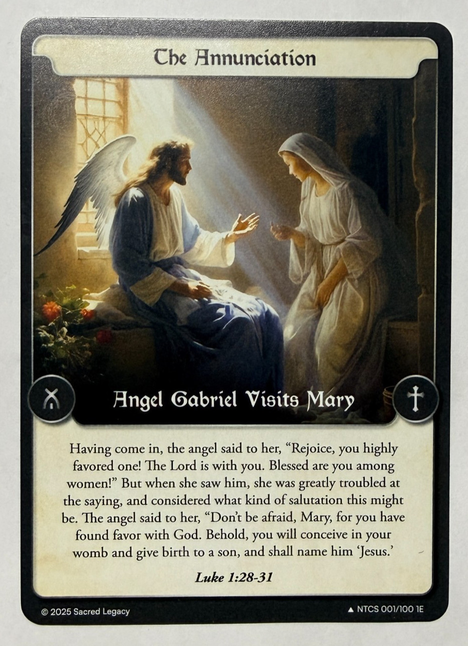 Sacred Legacy Bible Trading Cards – Choose Your Card | New Testament Set