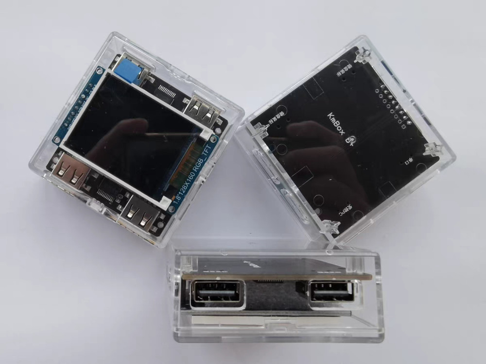 Kmbox B+ (Pro) Keyboard Mouse Controller Macro with Screen for DMA Dual Computer