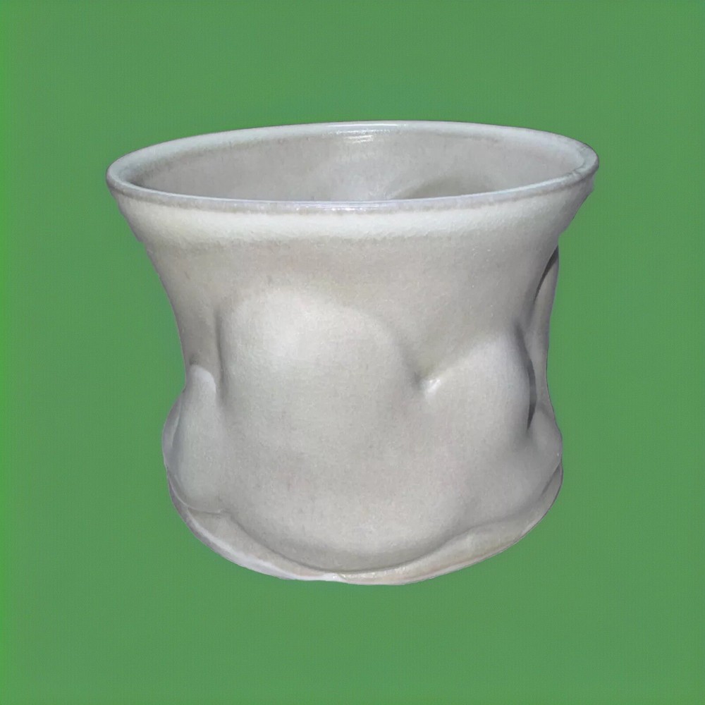 Art Studio Pottery Ceramic Cloud Vase Vessel Signed Drip Glaze Handmade