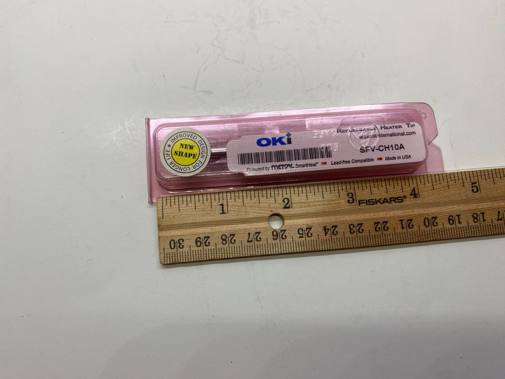OKI SFV-CH10A Replaceable Heater Tip (Chisel Solder Tip) - Prepaid Shipping