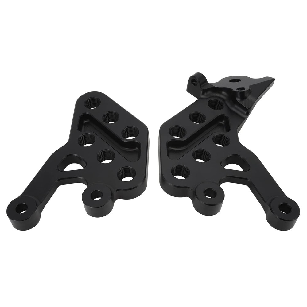 Foot Peg Brackets for Surron Light Bee,CNC Adjustable black Multifunctional