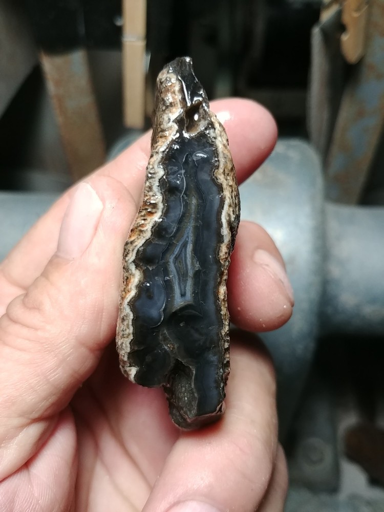 Tree Bark Agate Rough Seam Agate Rough Slabs 5.5 lbs 2532gms.