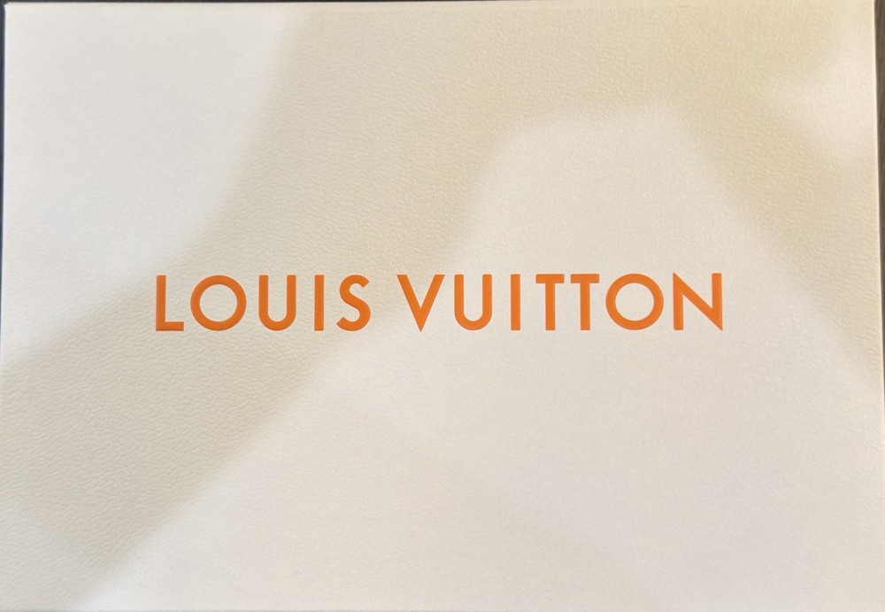 Louis Vuitton Cream Gift Box Authentic