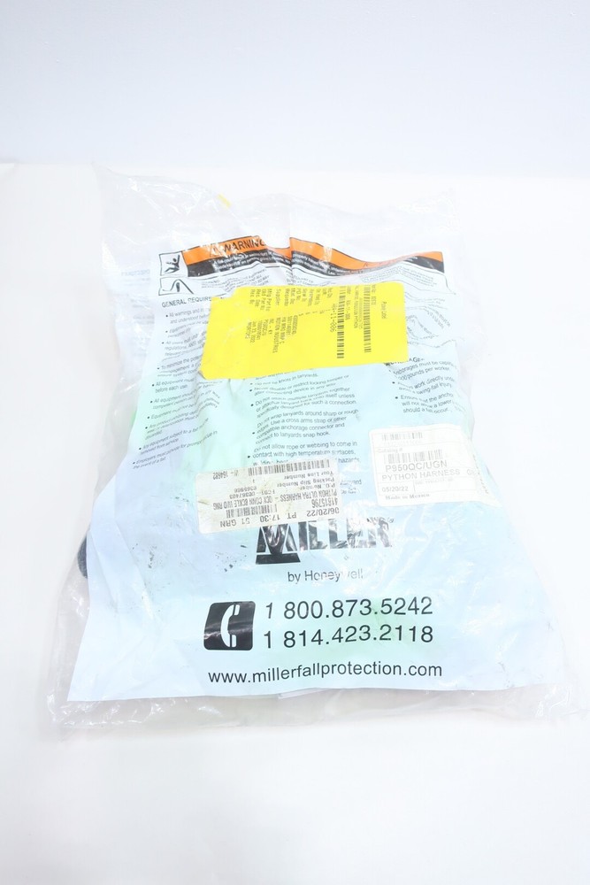 Miller P950QC/UGN Universal Fit Green Python Harness