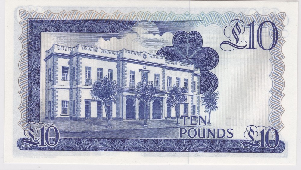 Gibraltar 10 Pounds 1986