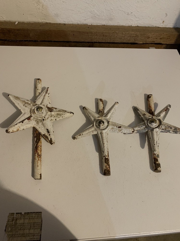 architectural cast iron stars with Mounts