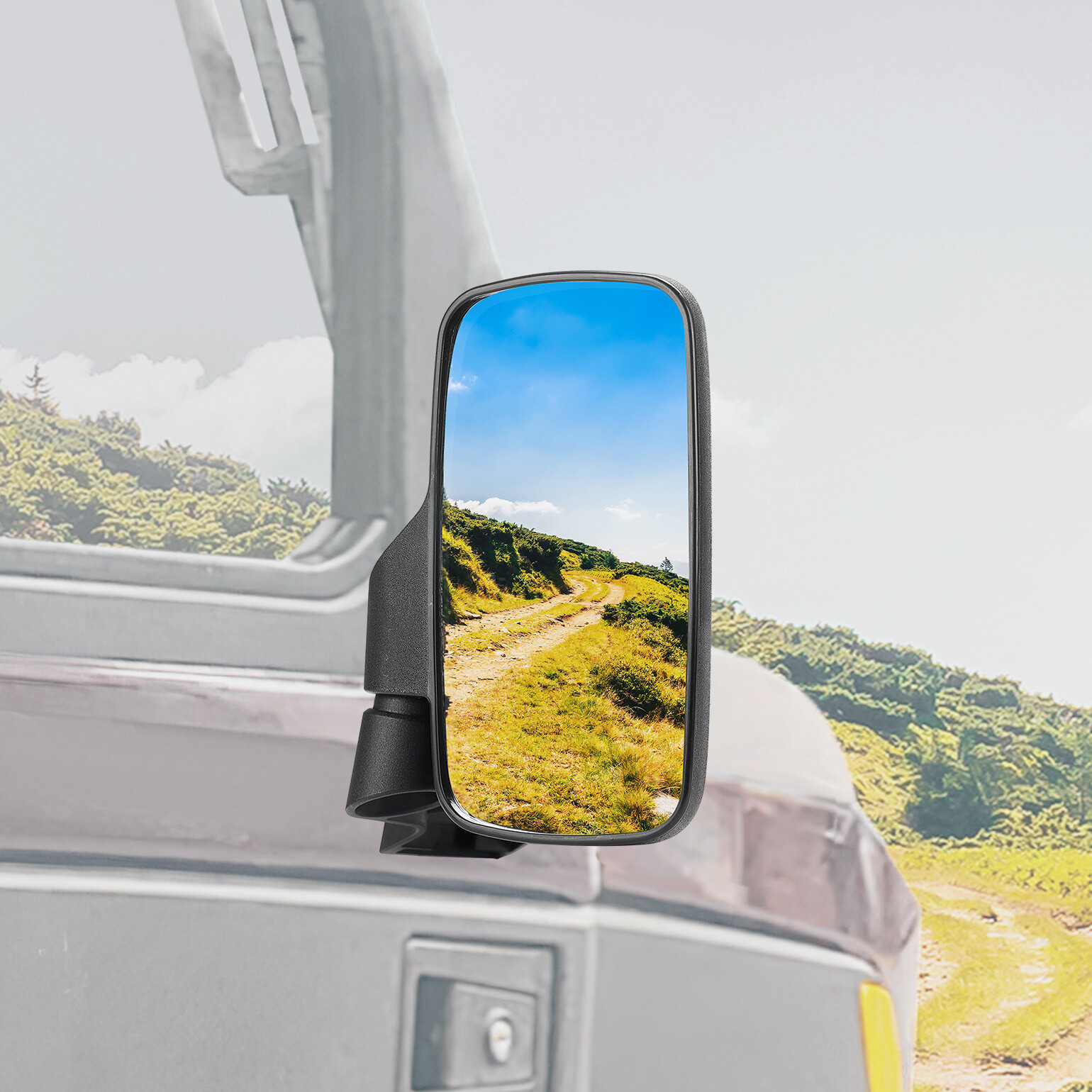 For Polaris Ranger XP 1000 & Northstar Side View Mirrors Hard Door Mount 2889241