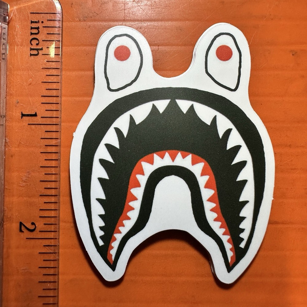 Bape Shark Sticker A Bathing Ape