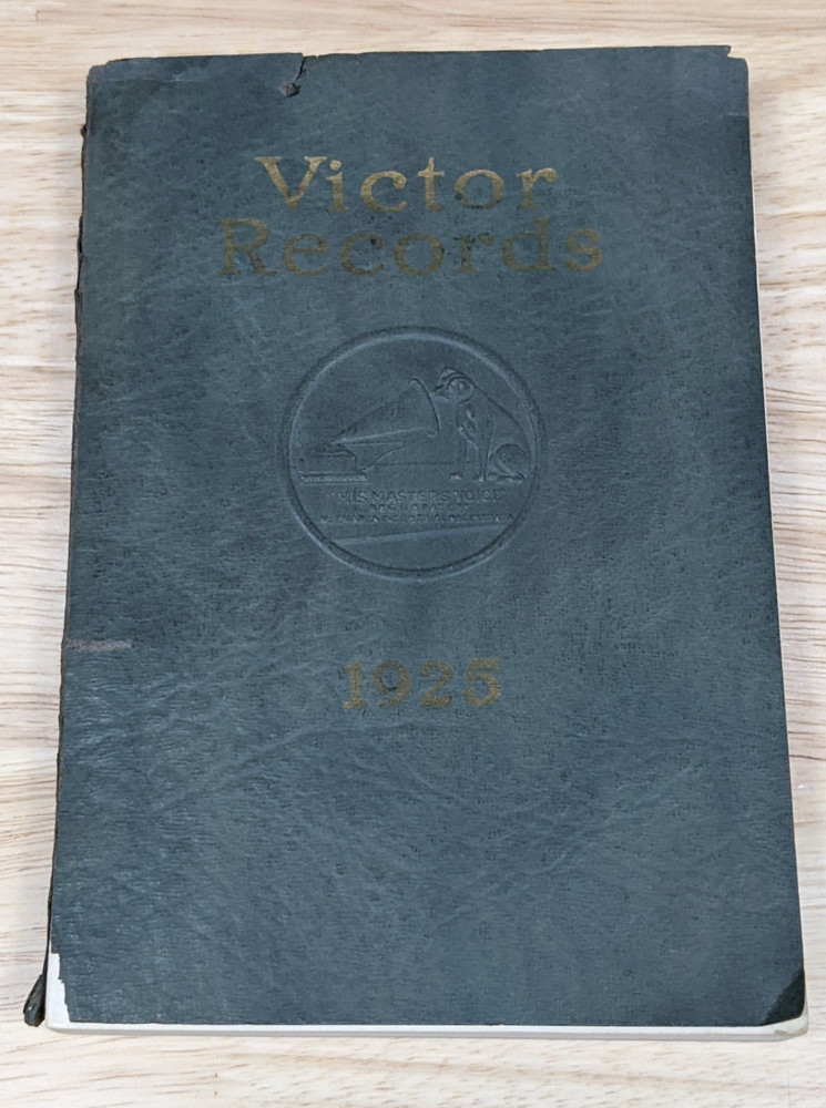 1925 Victor Records Catalog - Opera Red Seal