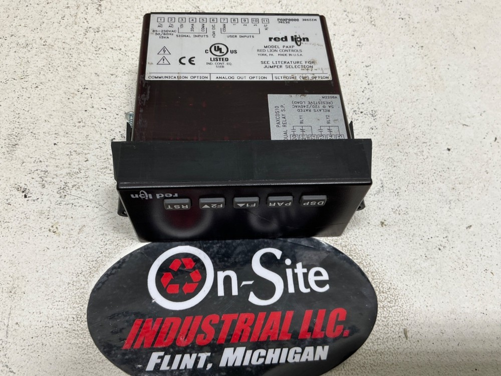 RED LION PAXP0000 ANALOG INPUT PANEL METER 36135
