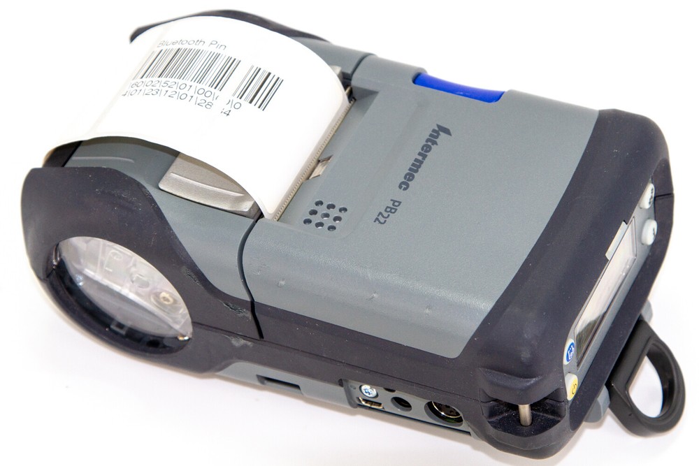 Intermec PB22 Bluetooth USB Thermal Label Printer, Battery & Power cord - Tested