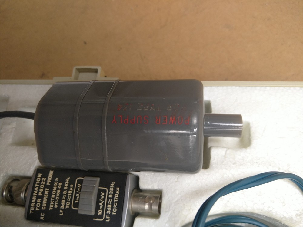 TEK Tektronix Type 134 Current Amplifier + P6022 AC Current Probe TESTED