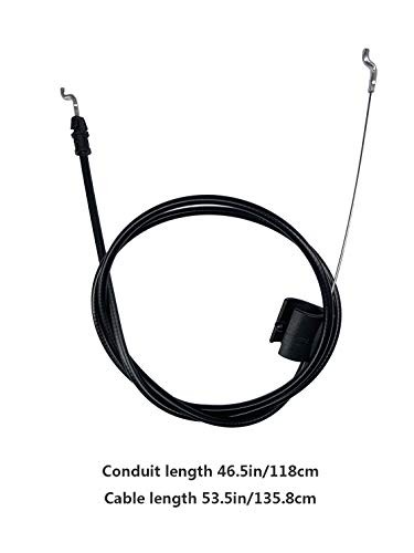 Engine Control Cable Replace Parts 532183281 Fit for Lawn Mower, Compatible