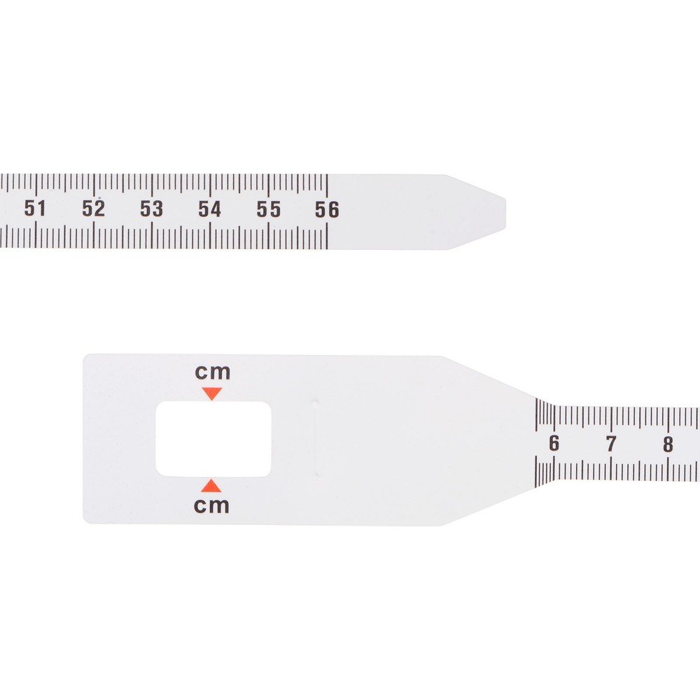 Head Circumference Tape 56cm Plastic Measuring Rule Measure White