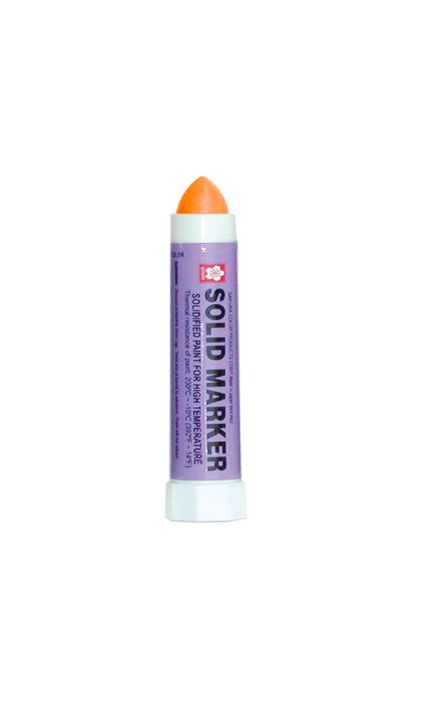 SSWBasics Solid Paint Marker with 1/2" Tip (Fluorescent Orange)- Oil-Based Car