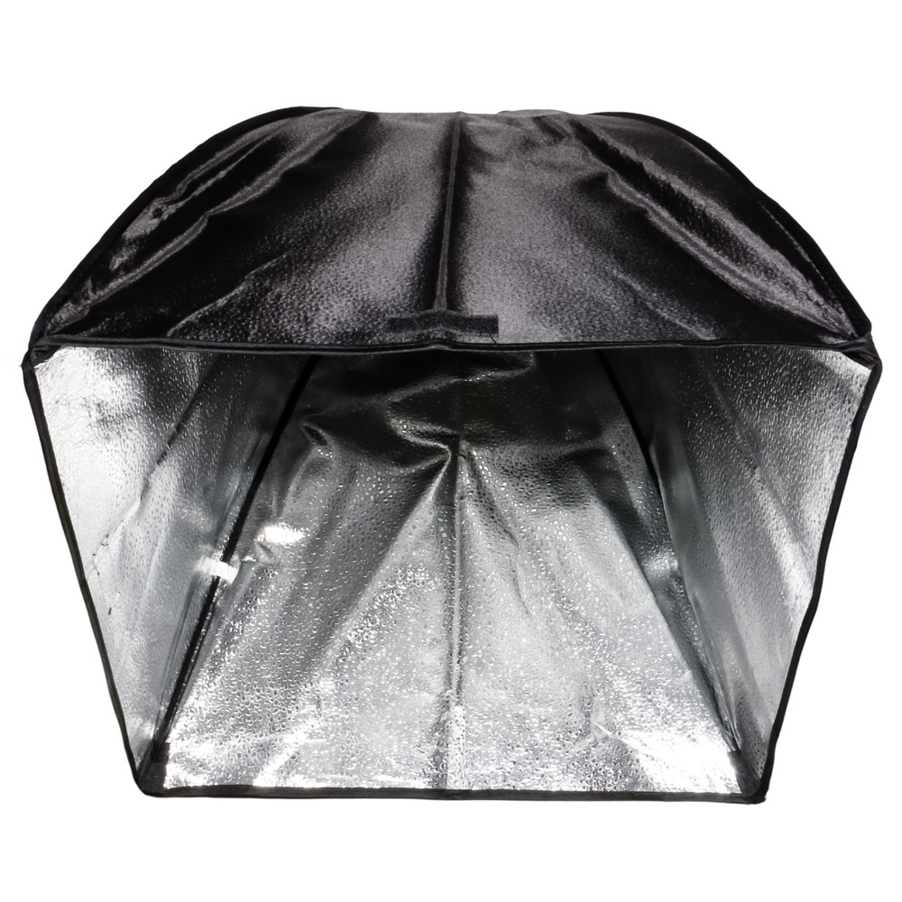 LS Pro Studio 16x16x19 Softbox Light Kit w/ Diffuser & Cord – No Bulb