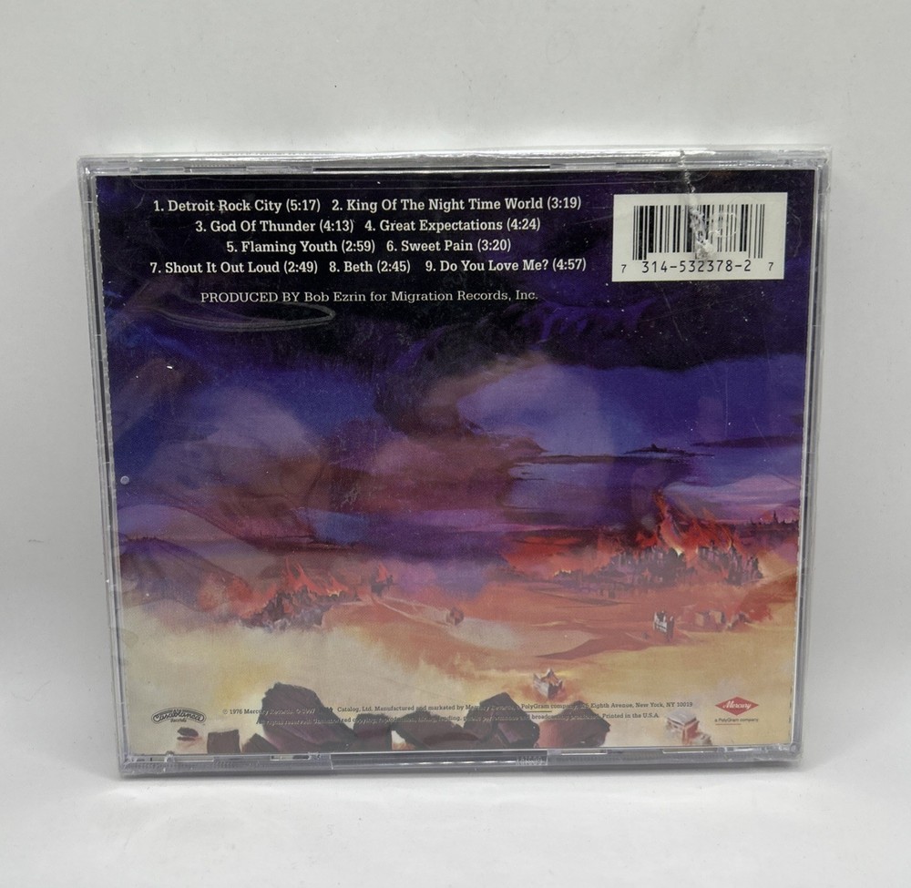 KISS CD “Destroyer” Remasters 1997 In Shrink W Hype Stickers Restored Artwork