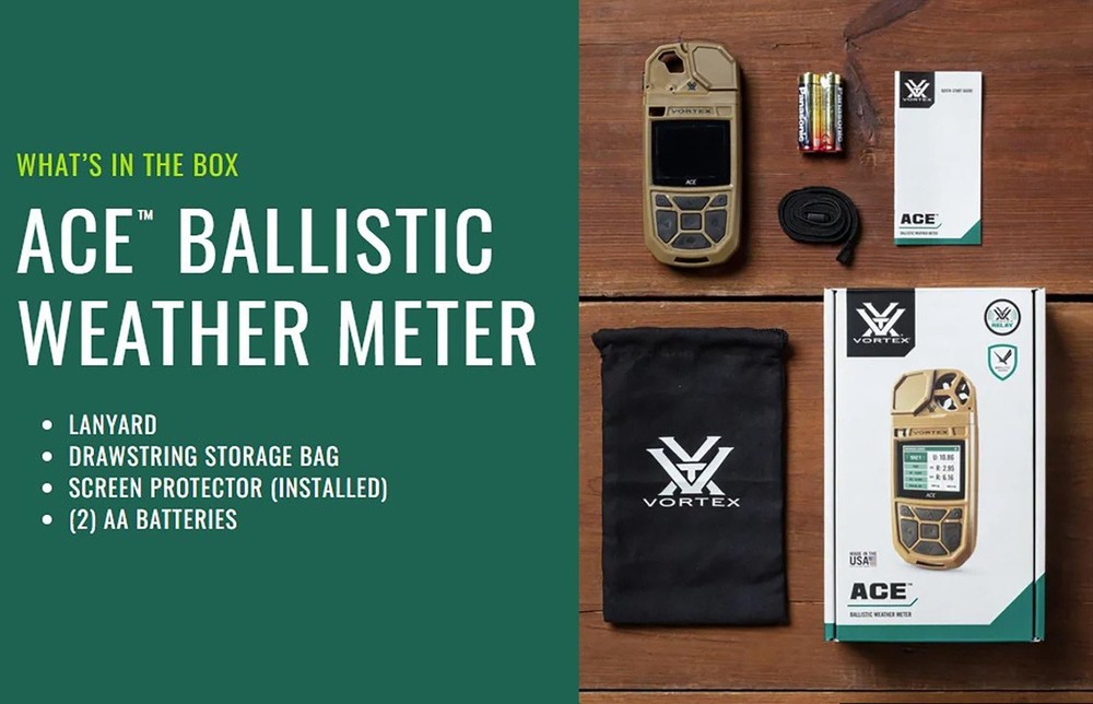 Vortex Ace Ballistic Weather Meter