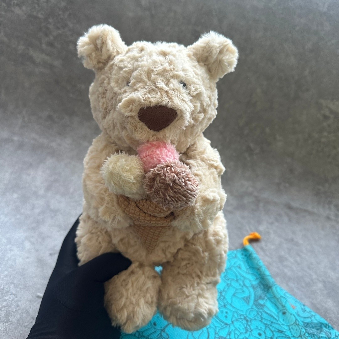 Jellycat Bartholomew Bear Ice Cream Oatus BNWT - NYC Exclusive Fao Schwarz