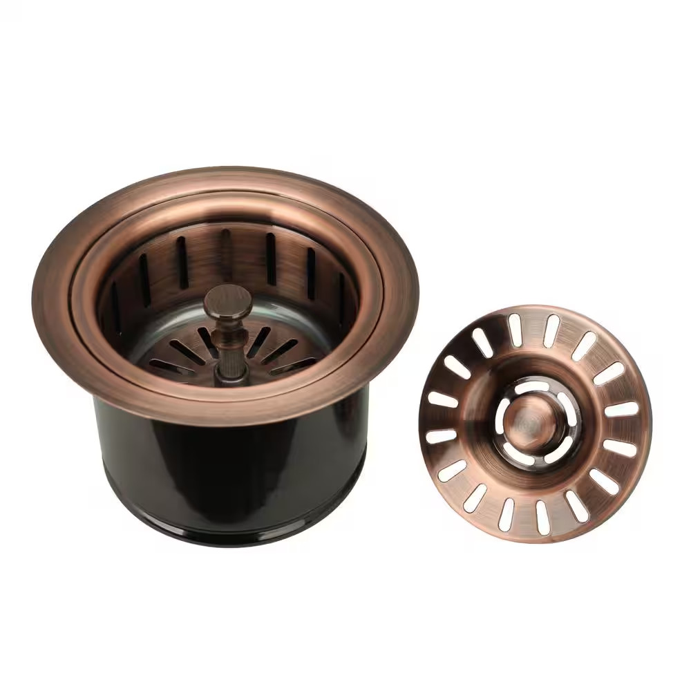 Antique Copper Garbage Disposal Stopper Kitchen Sink Drain