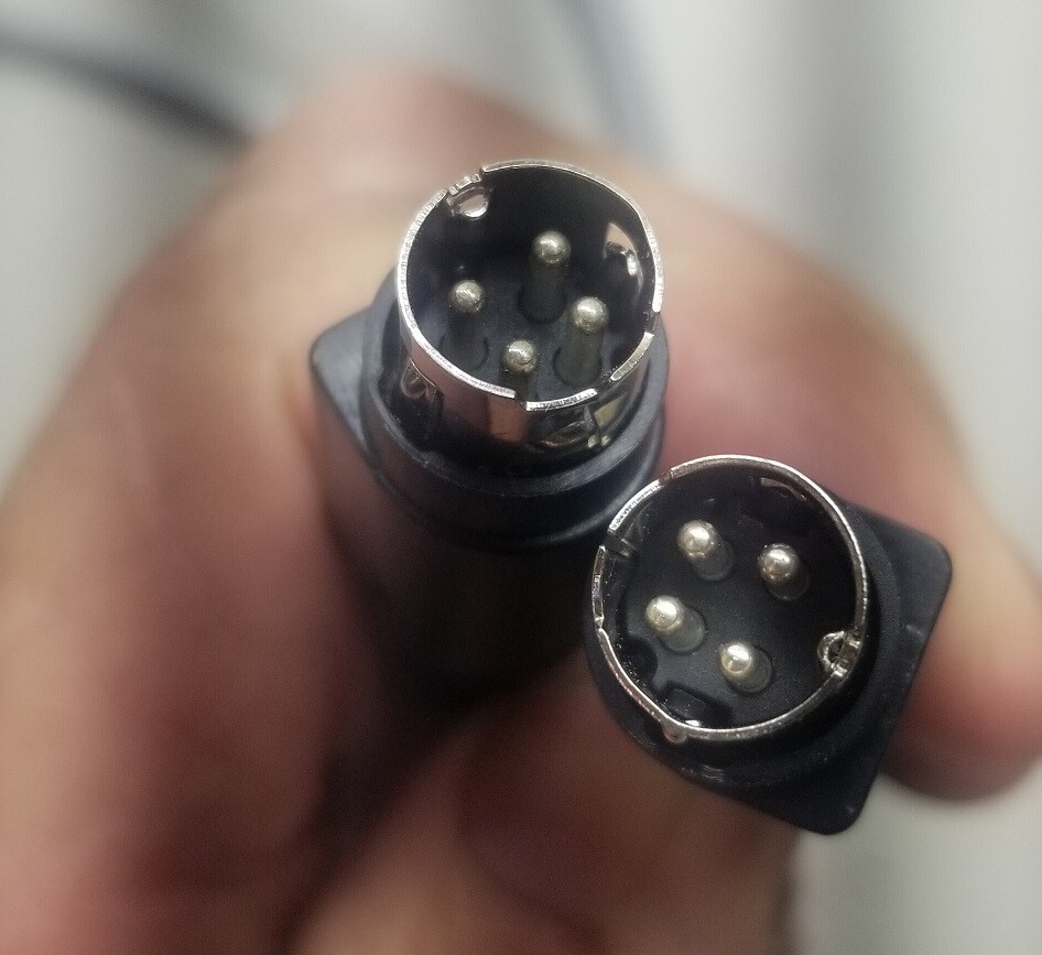 Planar Matrix G2/G3 Quad Controller Power cable 175-0970-00 4' 48V