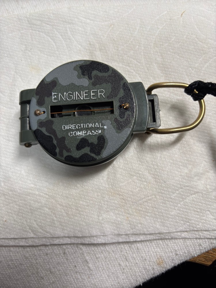 ENGINEER DIRECTIONAL COMPASS CAMOFLAGE DISIGN USED