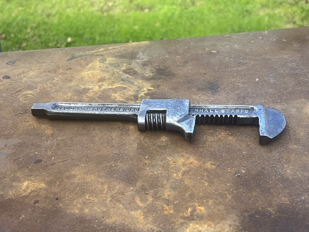 Antique Adjustable 9 inch Monkey Wrench, FORD T -1387