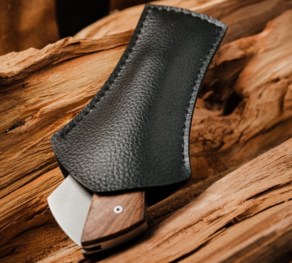 French Walnut Pocket Knife Folding Knife