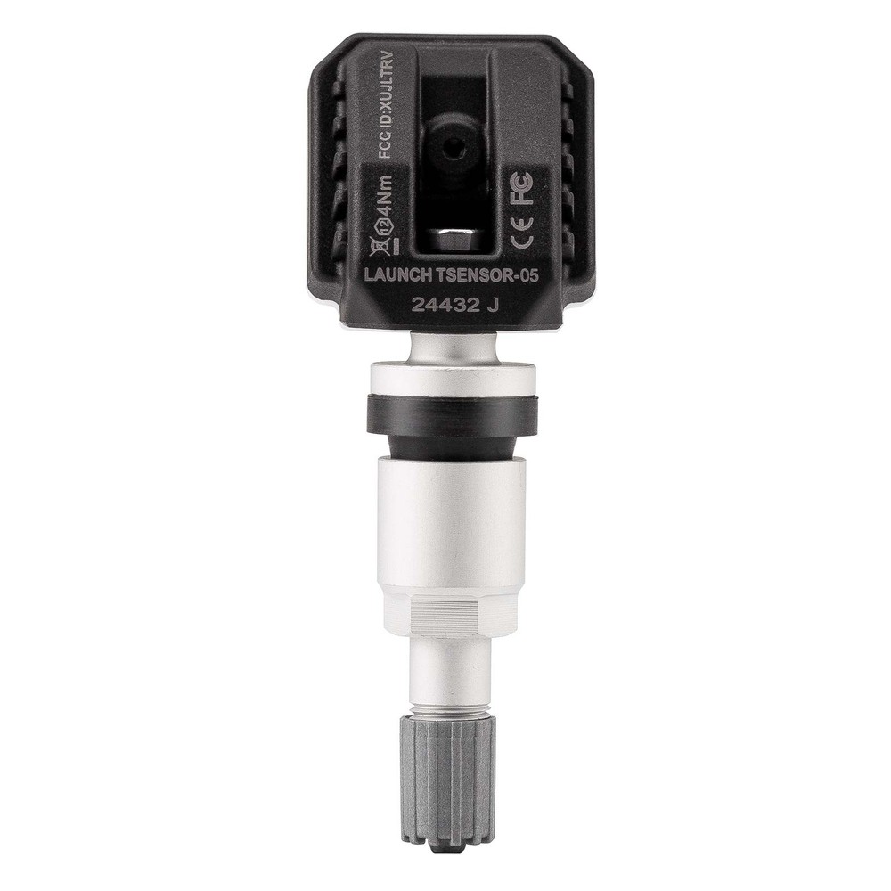 4 Pack LAUNCH TSENSOR-05 RF Universal Programmable TPMS 315MHz&433MHz Metal Stem